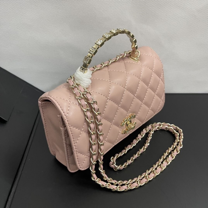 Ch**el top handle bags